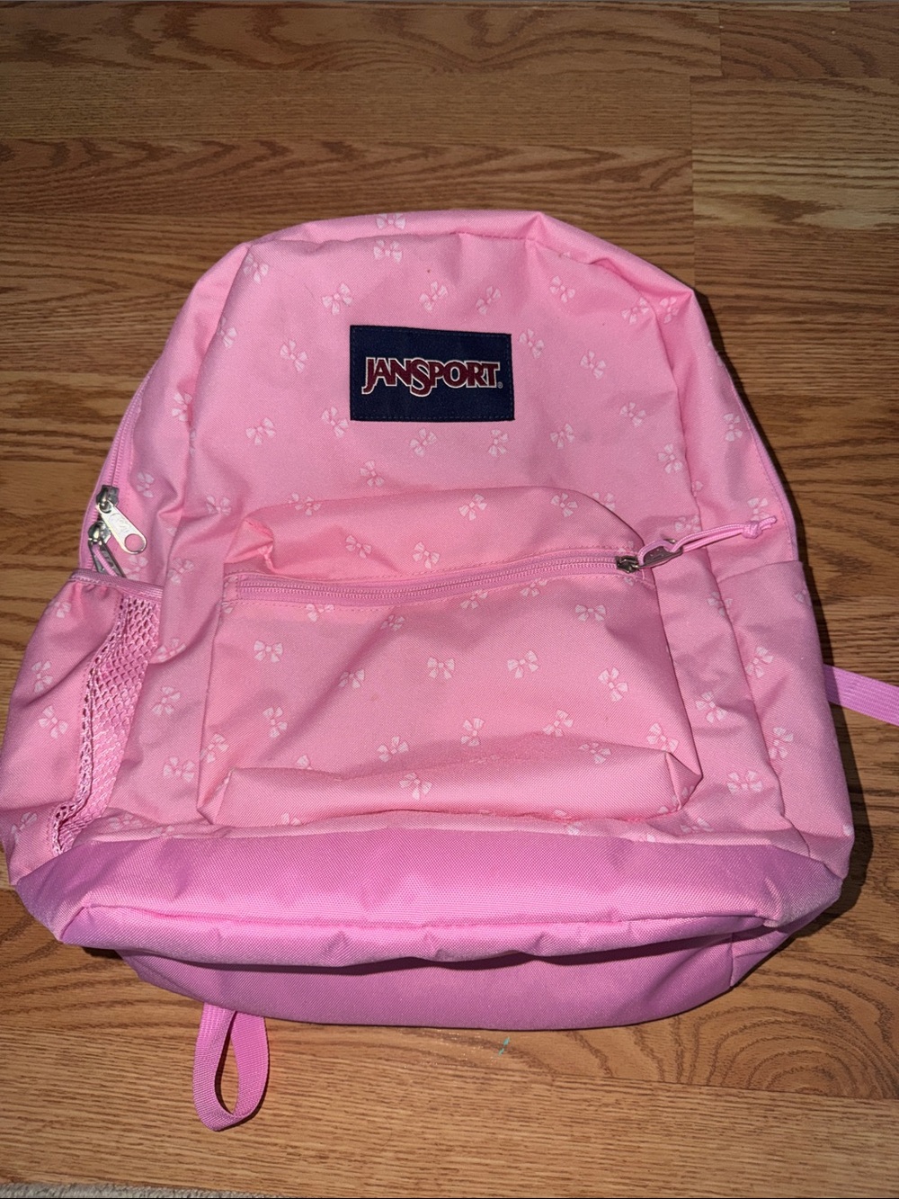 Jansport Pink Floral Kids Backpack